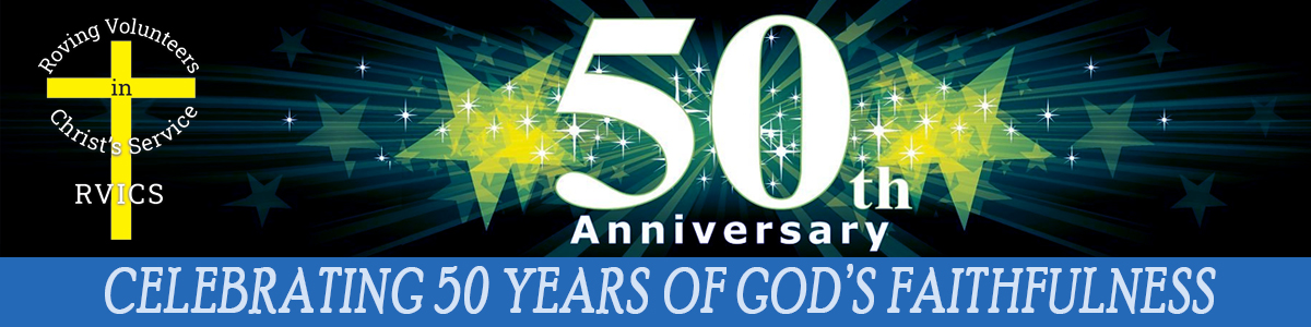 RVICS 50th anniversary banner